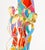 Red Dorothy Gillespie "Royal Color and Shadow a and B" Enameled Metal Sculpture, 2000 For Sale - Image 8 of 14