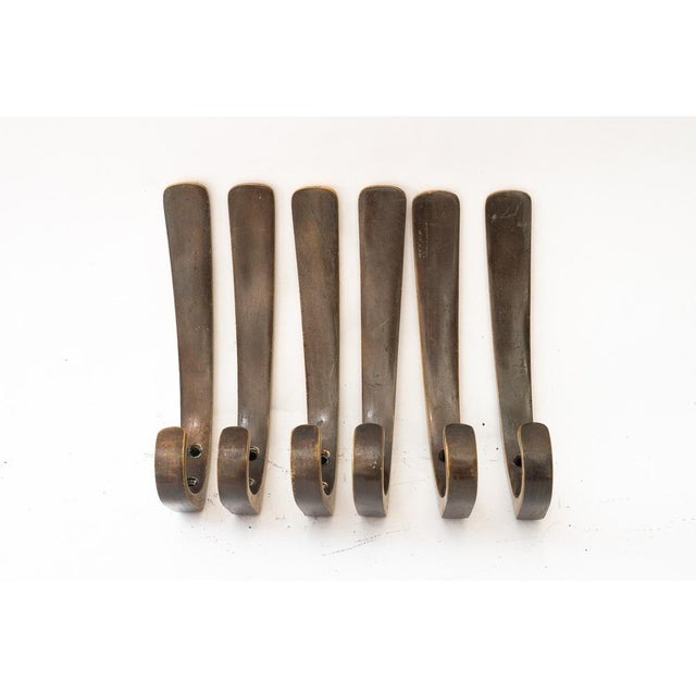 Metal Hooks from Hertha Baller, 1950s, Set of 6 For Sale - Image 7 of 7