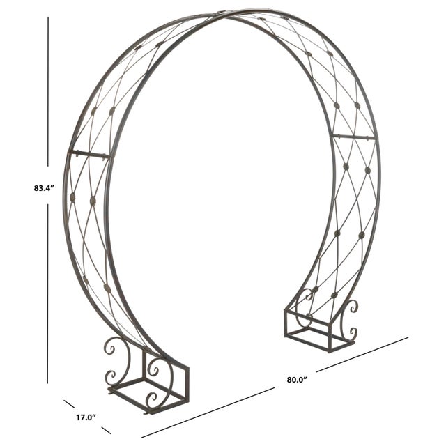 Contemporary Mizell Moon Gateway - Black Rust For Sale - Image 3 of 10