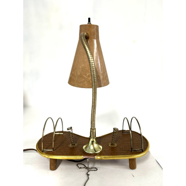 1950s Mid-Century ModernModern Table Lamp and Pen Holders For Sale - Image 4 of 6