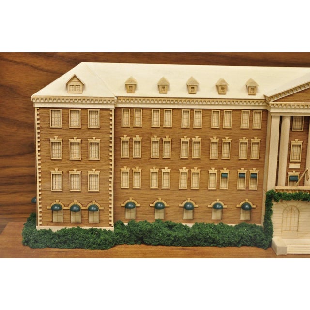 Late 20th Century Late 20th Century The Culinary Institute of America Mixed Wood Award Model for Dr John Connolly For Sale - Image 5 of 18