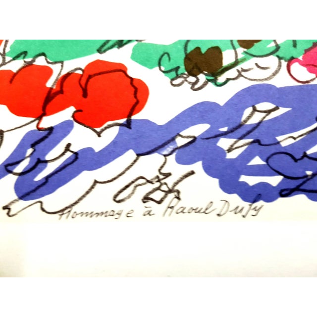 (after) Charles Lapicque Lithograph after a watercolor, published in the book ''Lettre à mon peintre Raoul Dufy.'' Paris,...