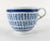 Blue English Worcester Barr, Flight & Barr Teacup & Saucer For Sale - Image 8 of 13