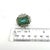 Natural Emerald Tsavorite Diamond Ring 6.75 14k White Gold 9.22 TCW Certified For Sale - Image 16 of 17