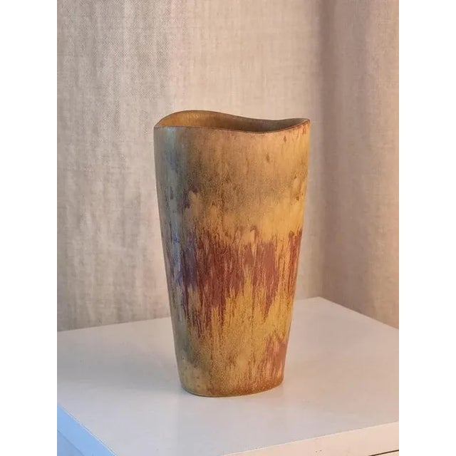 Antique Stoneware Vase by Gunnar Nylund for Rörstrand, 1950ss For Sale - Image 11 of 14