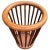 Wood Danish Modern Wastepaper Basket For Sale - Image 7 of 9