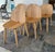 Contemporary Bolia Alp Dining Table + Matiazzi Osso Dining Chairs, Set of Six For Sale - Image 3 of 12