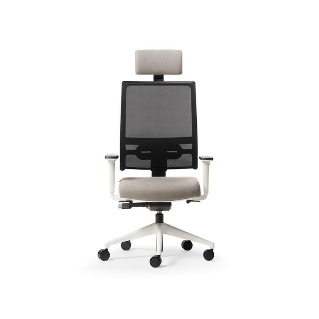 Honey Up High Backrest Managerial Armchair by Quinti Sedute For Sale - Image 8 of 13