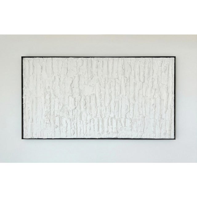 Original 'Lineage' painting by Victoria Holly from The Holly Collective. One-of-a-kind 36" x 72" textured plaster work,...