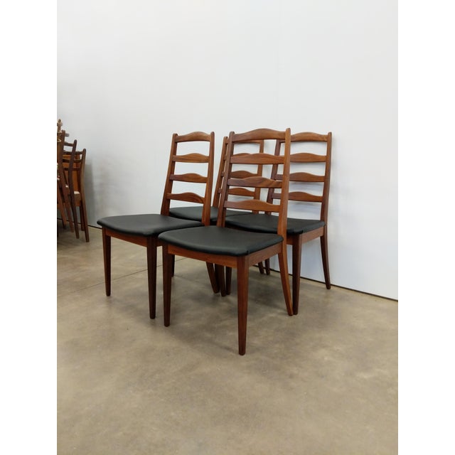 Mid-Century Modern Set of 4 Vintage Mid Century Modern Dining Chairs by G Plan For Sale - Image 3 of 9