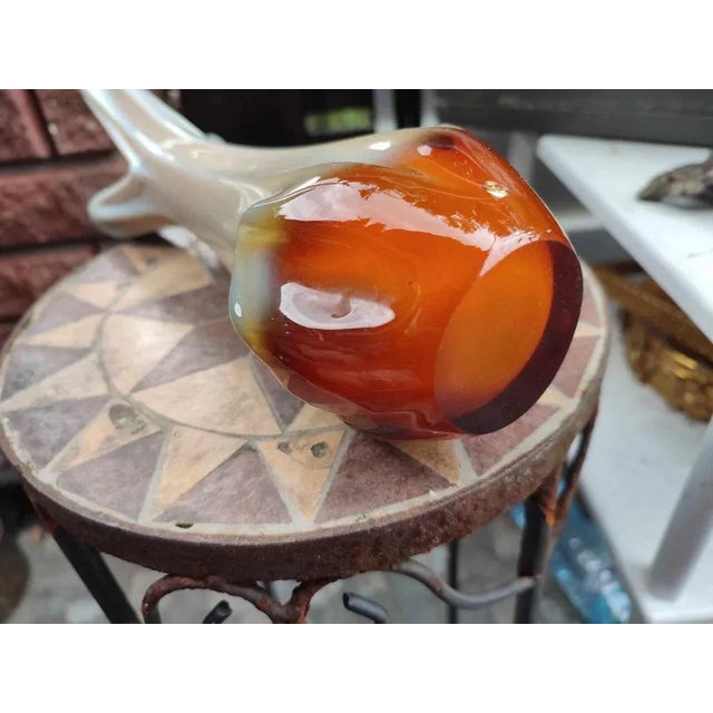 1970s Glass Vase, Former Yugoslavia, 1970s For Sale - Image 5 of 8