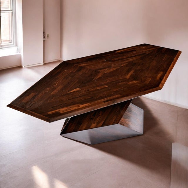 Cocobolo Rosewood Dining Table by Don S. Shoemaker for Señal s.a. Of Mexico For Sale - Image 9 of 16