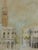 Spilimbergo, View of Venice, 19th Century, Pastel Drawing For Sale - Image 4 of 7