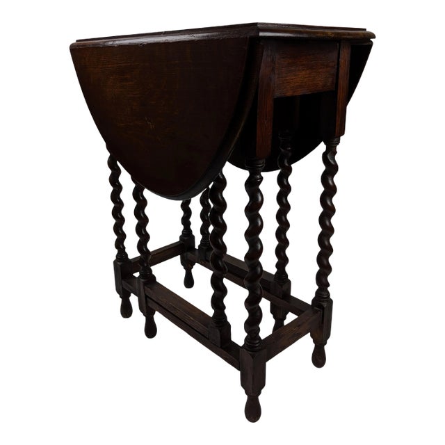 19th Century Jacobean Gate Leg Table For Sale
