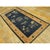 Antique Chinese - Peking Small Scatter Size Wool Blue Rug, Circa Date: 1900s. This exquisite example of early 20th-century...