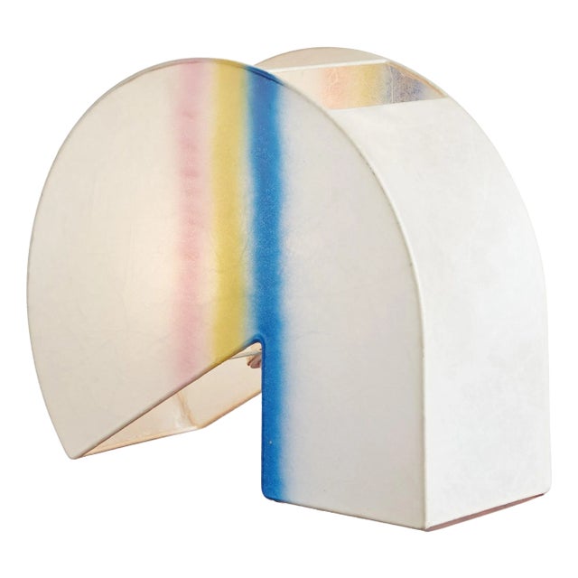 Rainbow Cocoon Table Lamp Attributed to Cazal Crèation, Italy 1970s For Sale