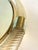 Luxury Round “Torciglione” Gold Murano Glass Wall Mirror in Barovier Style For Sale - Image 6 of 9