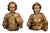 Aniello Stellato, Saint John and Saint Catherine, 17th Century, Wood, Set of 2 For Sale