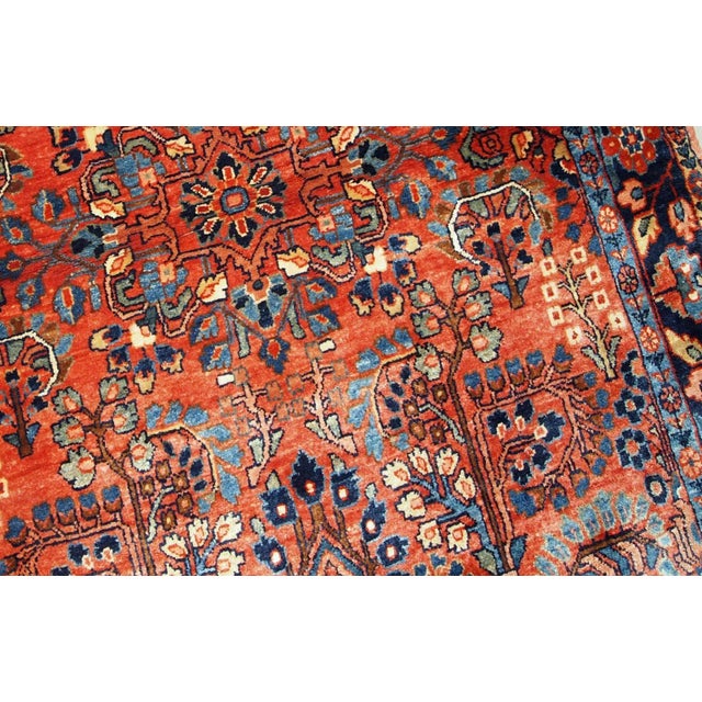 1920s 1920s Handmade Antique Persian Sarouk Rug For Sale - Image 5 of 8