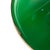 1920s Art Deco Banker/Poker Hanging Ceiling Light W/ 9" Brass Rim Green Glass Shade For Sale - Image 12 of 12