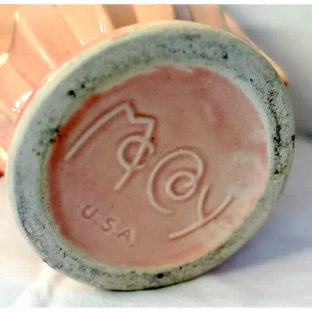 1940s McCoy Pottery Vase For Sale - Image 4 of 6