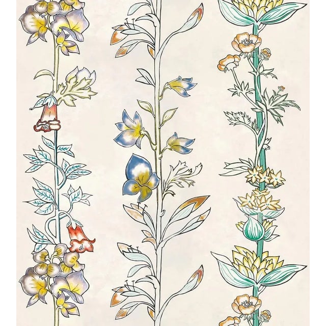 Sample - Lelievre for The House of Scalamandr�� Milly La Foret Wallcovering, Herbier For Sale