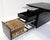 Writing Desk with Typewriter Desk in Black Stained Oak by Herbert Hirche for Christian Holzäpfel KG, Germany, 1960s For Sale - Image 4 of 18