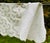 1940s Vintage All-Cotton Hand-Stitched Double Wedding Ring Scalloped Quilt For Sale - Image 6 of 18