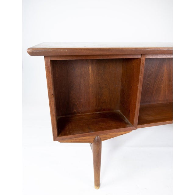 Danish Teak Desk, 1960s For Sale - Image 9 of 11