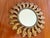 Vintage Gilded Metal Sunburst Mirror For Sale In Los Angeles - Image 6 of 7