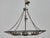 Large French Industrial Iron Chandelier With 12 Lights, Circa 1920 - Us Wired For Sale - Image 17 of 18