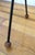 Black Vintage Tony Paul for Woodlin-Hall Magazine Rack Wood Ball Feet MCM 1950s For Sale - Image 8 of 11