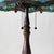 Late 20th Century Late 20th Century Tiffany Style Stained Leaded Glass Table Lamp With Jewels For Sale - Image 5 of 12