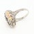 Art Deco 14k Gold, Diamond, Seed Pearl, Rock Crystal, and Onyx Filigree Cocktail Ring For Sale - Image 11 of 11