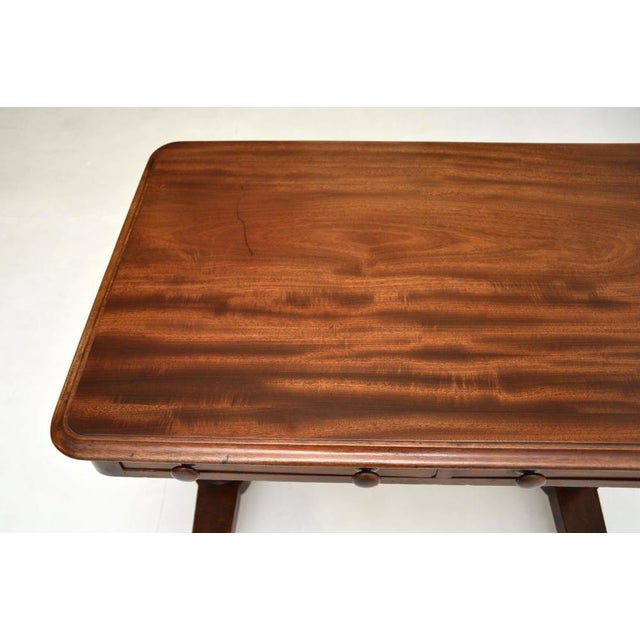 William IV Writing Table, 1830s For Sale - Image 6 of 11