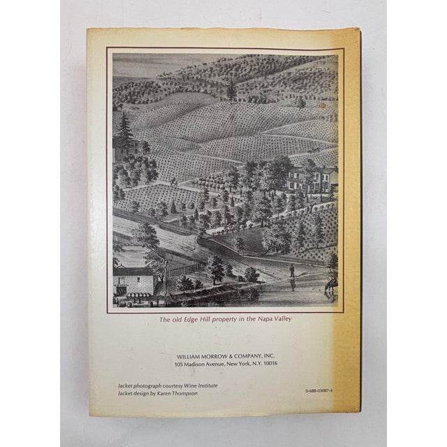 The California Wine Book by Bob Thompson, Hugh Johnson. !st Edition by Morrow, 1976.Publisher description: This book,...
