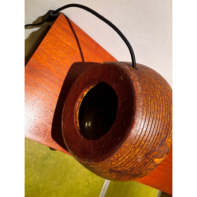 Large Brutalist Lamp from Accolay, France, 1960 For Sale - Image 10 of 17