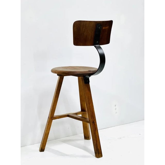 Vintage Industrial Chair, 1950s For Sale - Image 5 of 13