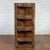 Rustic Indian 19th Century Corner Cabinet with Carved Motifs and Shelves For Sale - Image 10 of 13