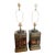Vintage Asian Fredrick Cooper Tin Tea Table Lamp - a Pair For Sale
