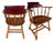 Timeless Charm: Pair of Vintage Mid-Century Maple Captain's Chairs For Sale
