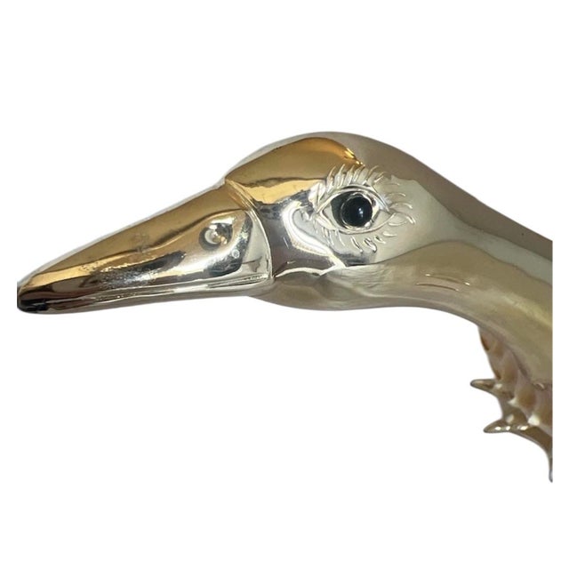 Shell Gabriella Binazzi Large Shell Duck Sculptural Bowl 1970's For Sale - Image 7 of 12