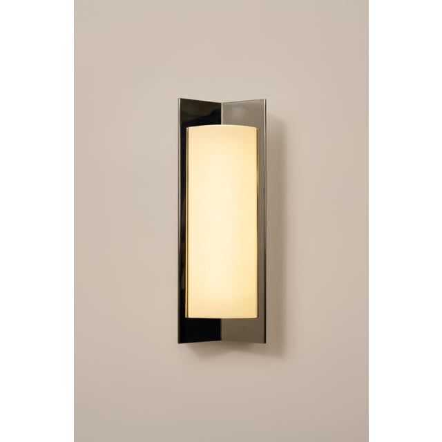 Small Arrow Stainless Steel Table Lamp with Diffuser by Violaine d'Harcourt For Sale - Image 4 of 6