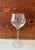 Traditional Set of 5 Vintage Etched Wine Glasses For Sale - Image 3 of 6