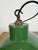 Industrial Green Enamel Factory Pendant Lamp, 1960s For Sale - Image 12 of 17