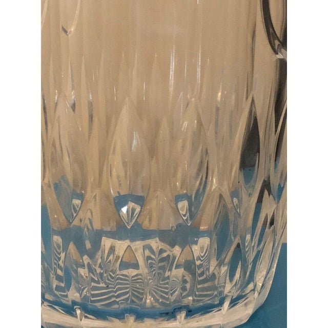 Vinatge Cristal d'Arques France Glass Ice Buckets Handcut For Sale - Image 4 of 6