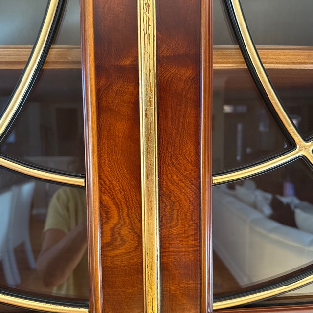 Brown 1950s Secretary’s Desk,Mahogany Chippendale Style. For Sale - Image 8 of 10