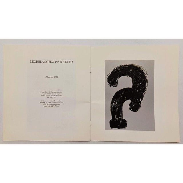 Michelangelo Pistoletto, Alter Ego 1984, Silkscreen on Cardboard For Sale - Image 7 of 8
