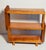 1950s American Art Deco Wood Book Shelf Standing For Sale - Image 4 of 5