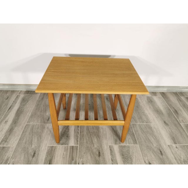 Mid-Century Brown Coffee Table For Sale - Image 9 of 16